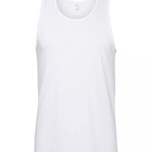 Alternative Mens Cotton GoTo Tank 1091C1 White Large